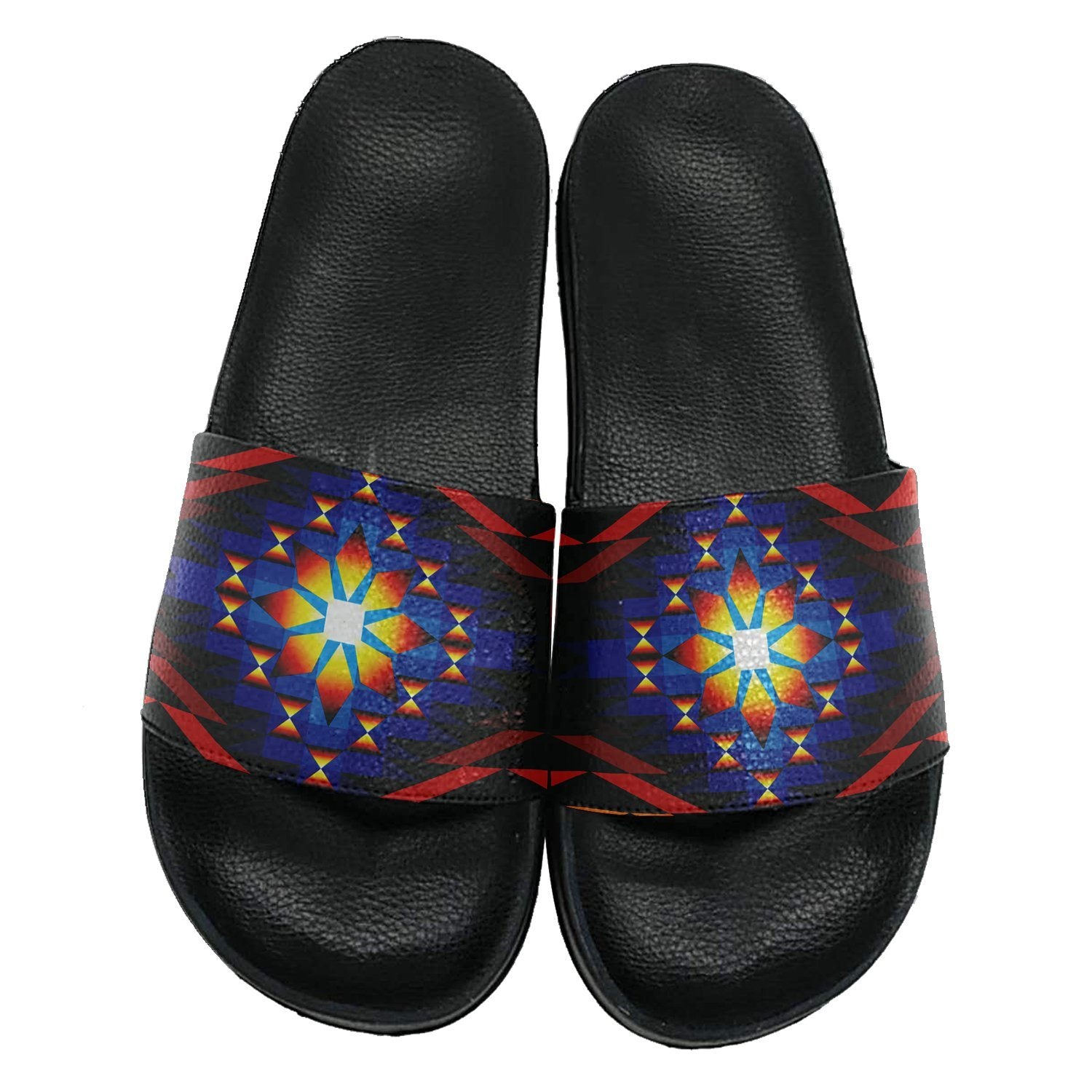 Sunset Blanket Slide Sandals 49 Dzine
