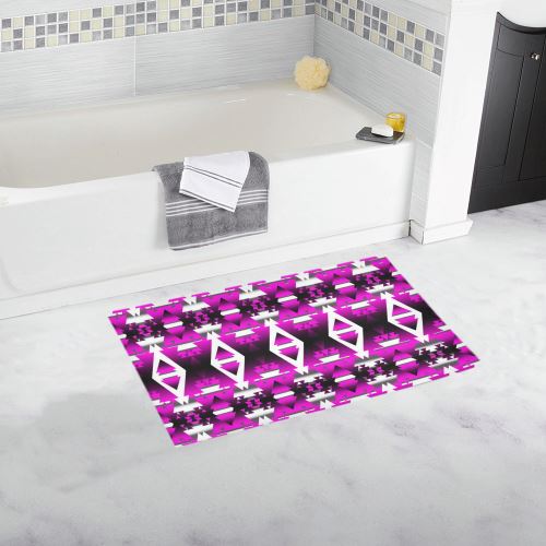 Sunset Winter Camp Bath Rug 16''x 28'' Bath Rug 16''x 28'' e-joyer