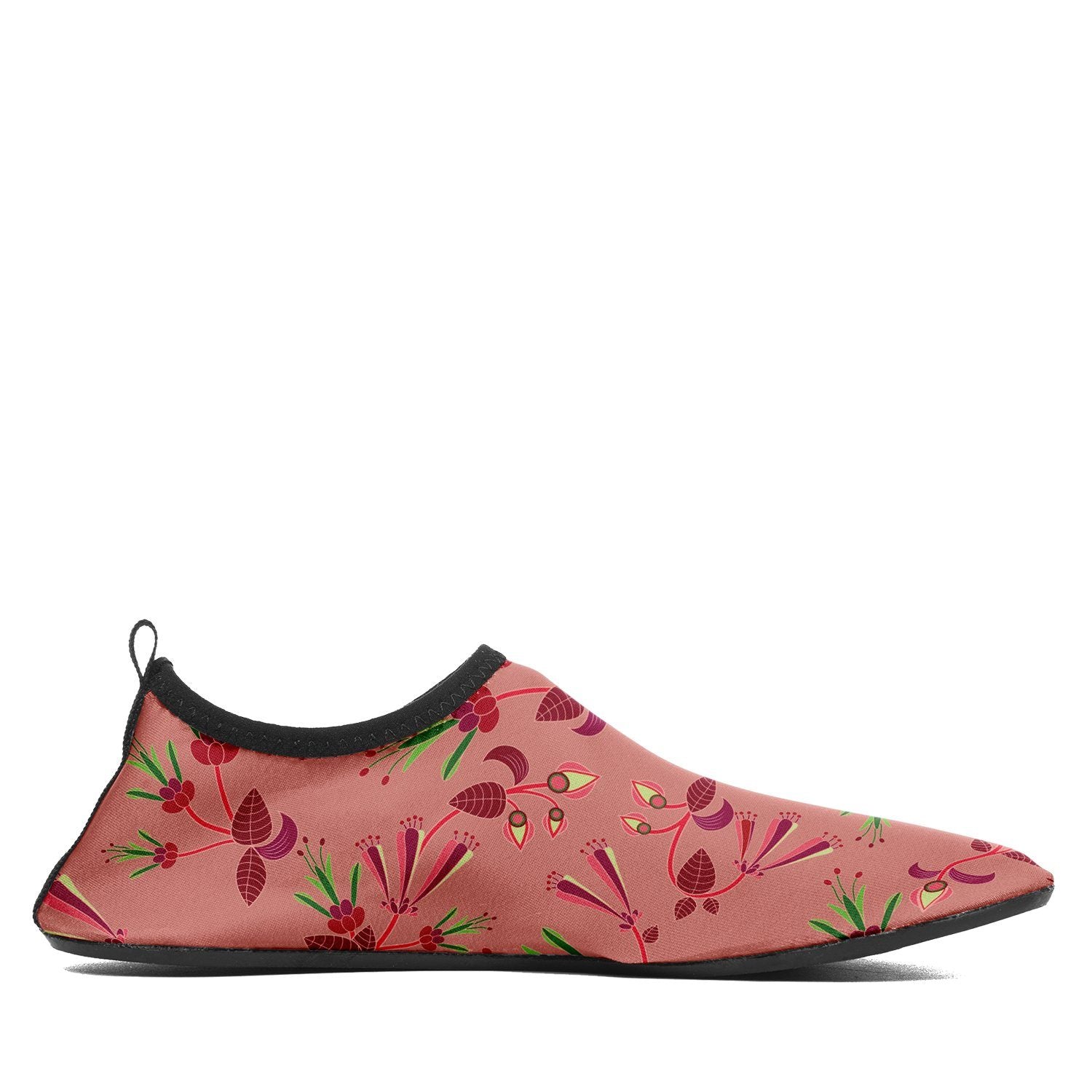 Swift Floral Peach Rouge Remix Kid's Slip On Shoes Herman