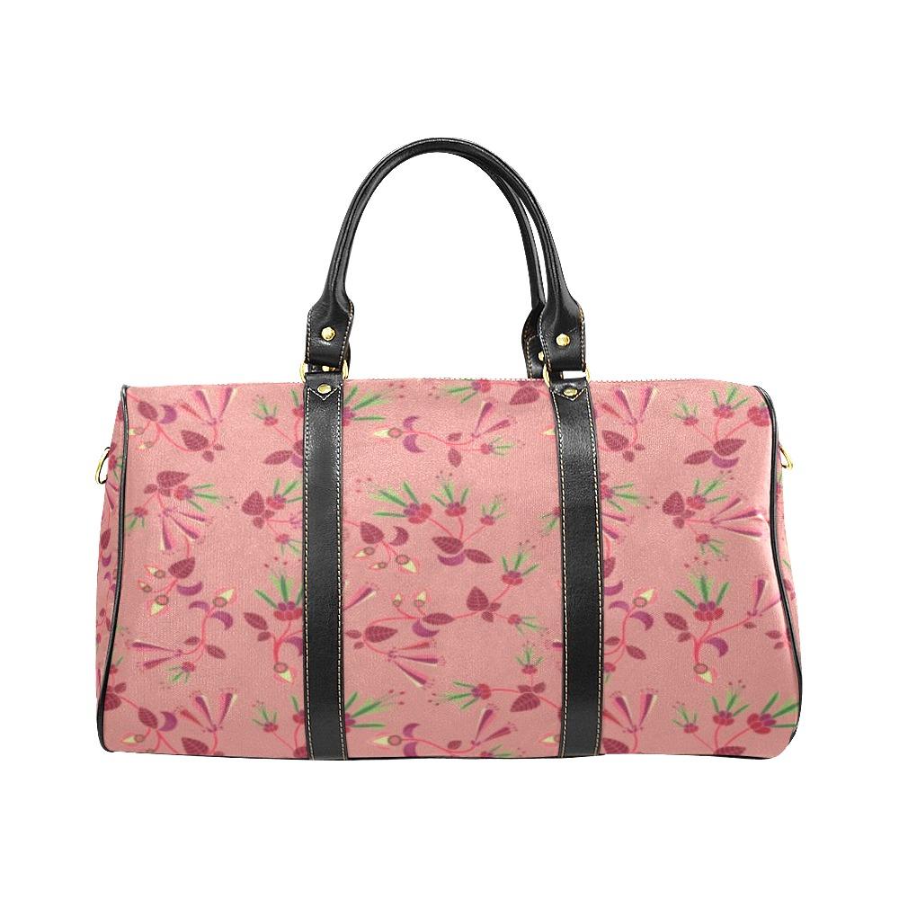 Swift Floral Peach Rouge Remix New Waterproof Travel Bag/Small (Model 1639) bag e-joyer