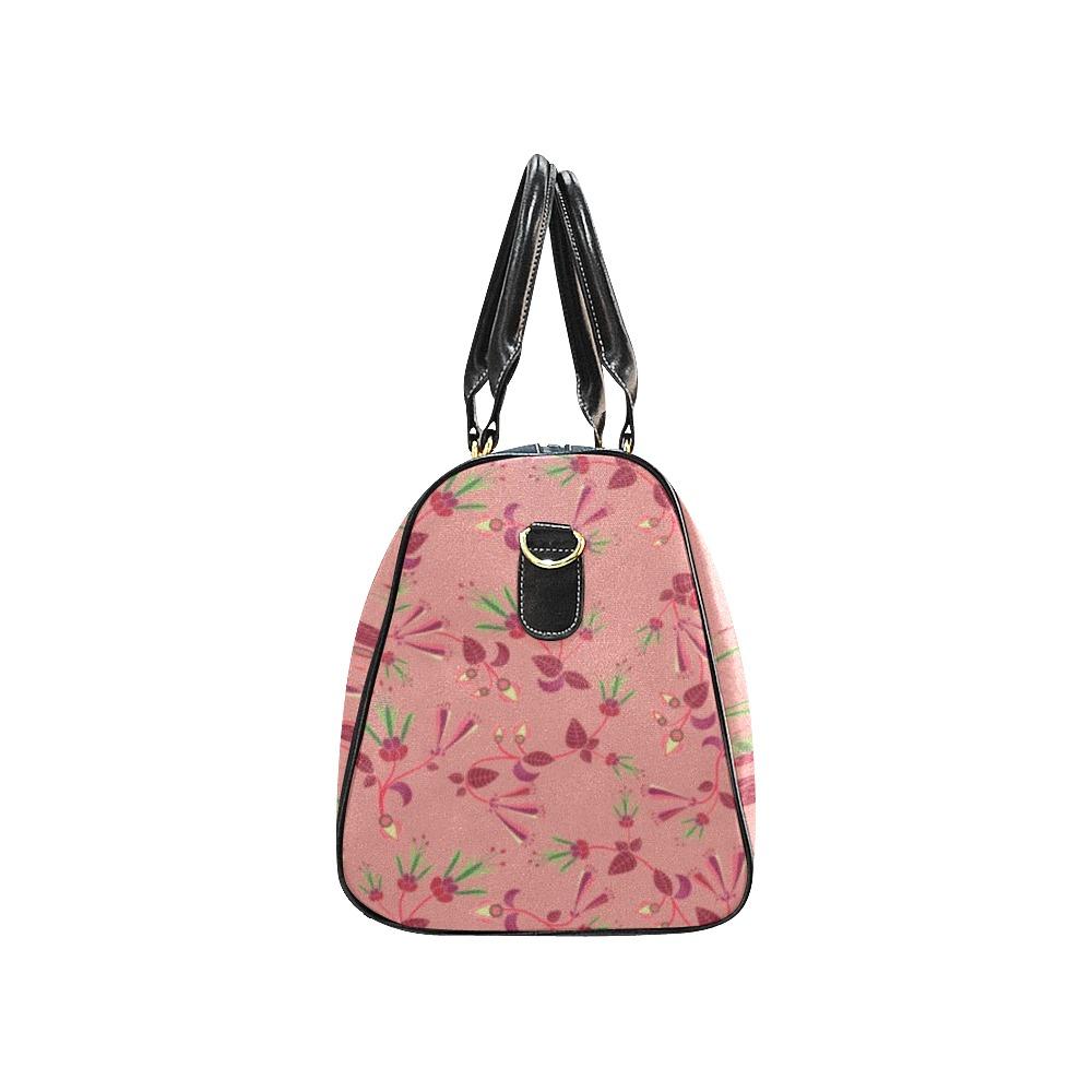 Swift Floral Peach Rouge Remix New Waterproof Travel Bag/Small (Model 1639) bag e-joyer