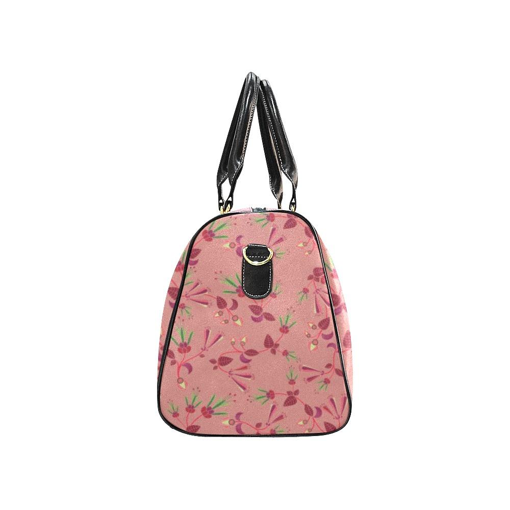 Swift Floral Peach Rouge Remix New Waterproof Travel Bag/Small (Model 1639) bag e-joyer