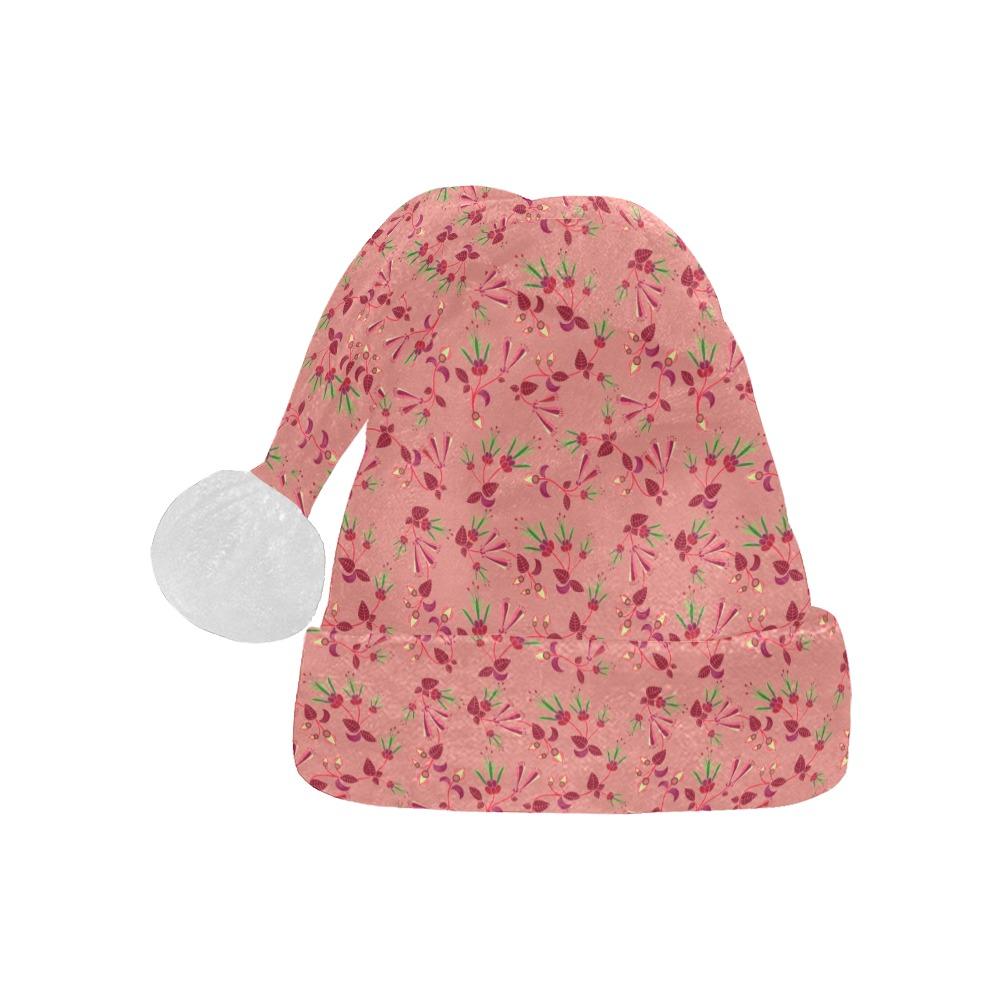 Swift Floral Peach Rouge Remix Santa Hat Santa Hat e-joyer