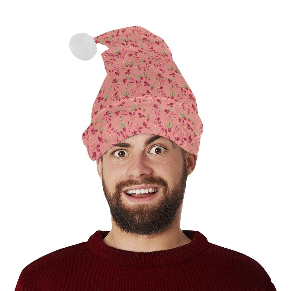 Swift Floral Peach Rouge Remix Santa Hat Santa Hat e-joyer