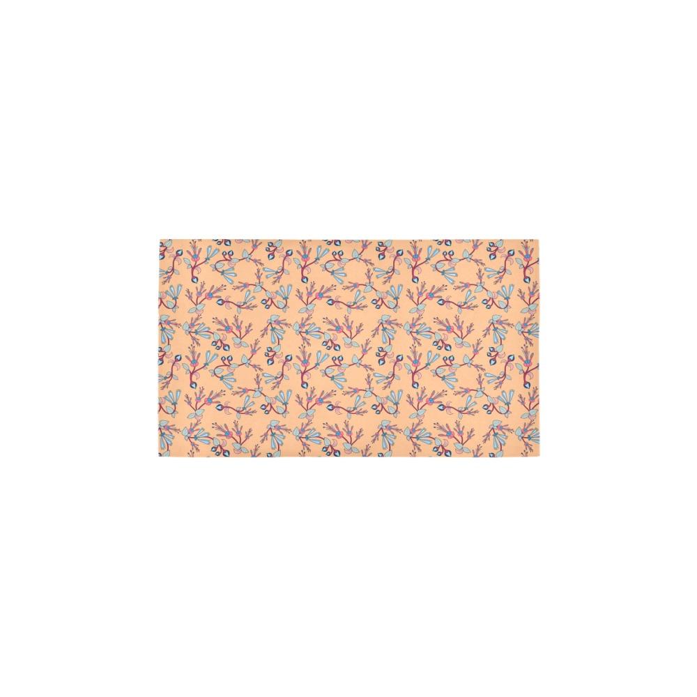 Swift Floral Peache Bath Rug 16''x 28'' Bath Rug 16''x 28'' e-joyer