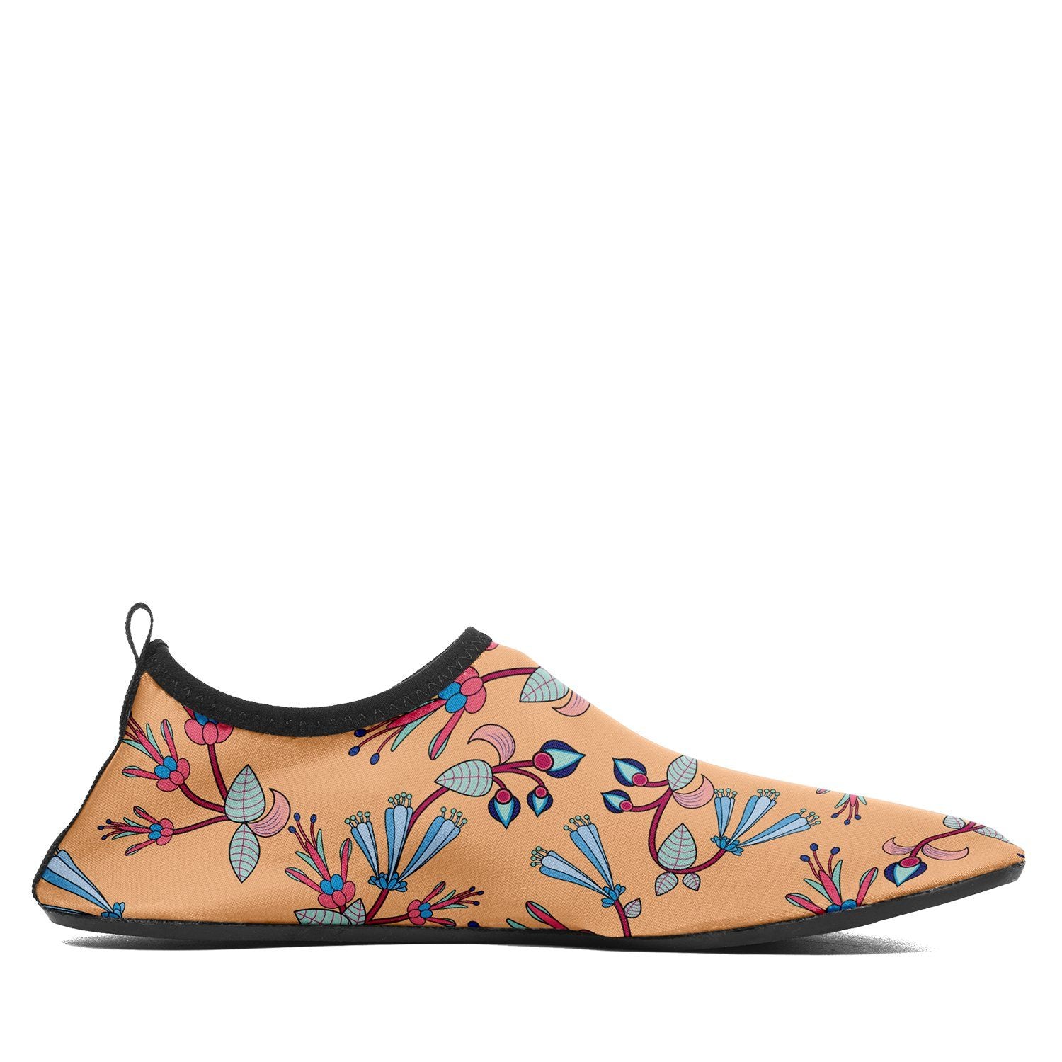 Swift Floral Peache Kid's Slip On Shoes Herman