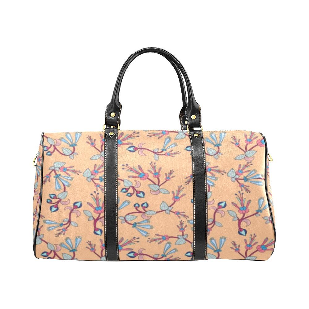 Swift Floral Peache New Waterproof Travel Bag/Small (Model 1639) bag e-joyer