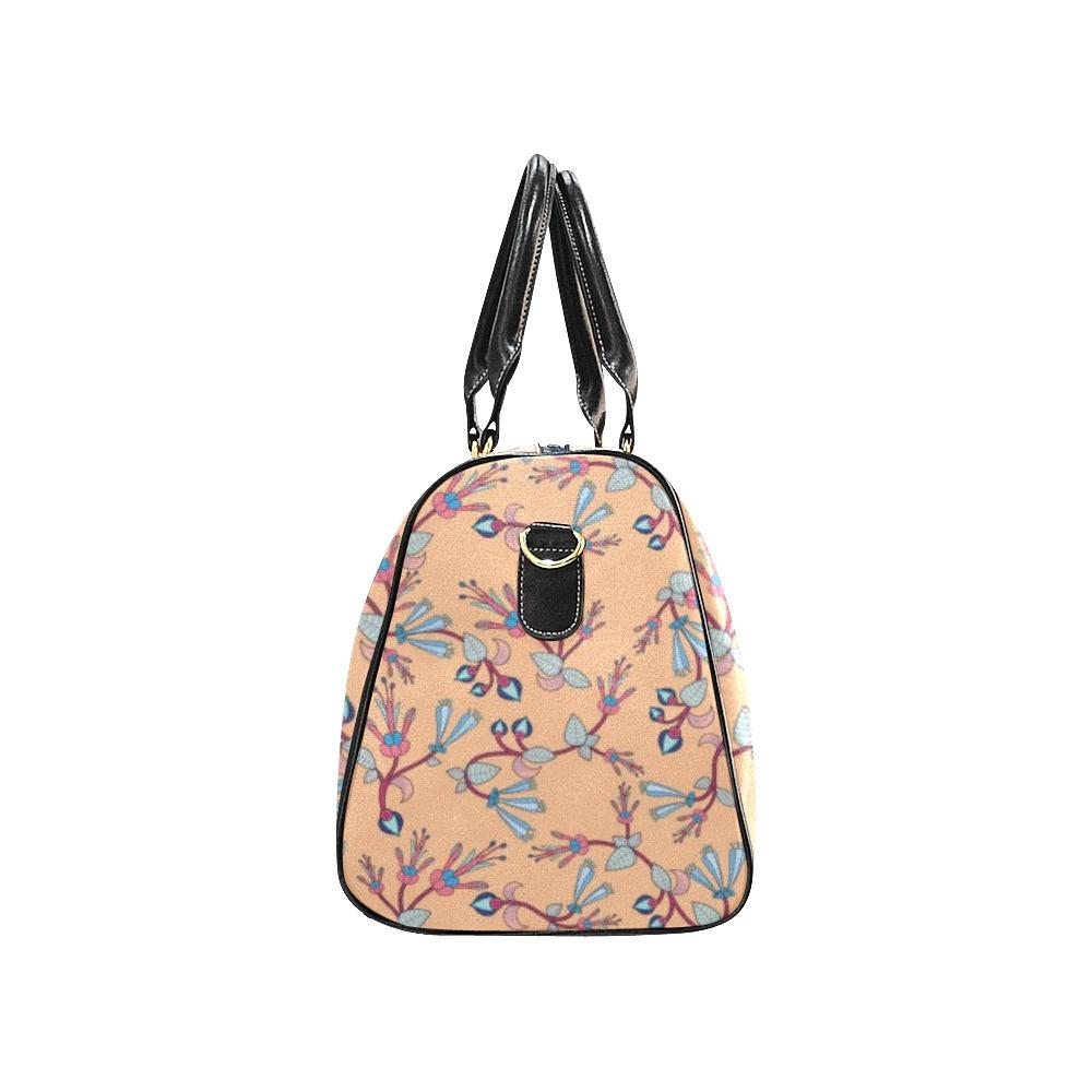 Swift Floral Peache New Waterproof Travel Bag/Small (Model 1639) bag e-joyer