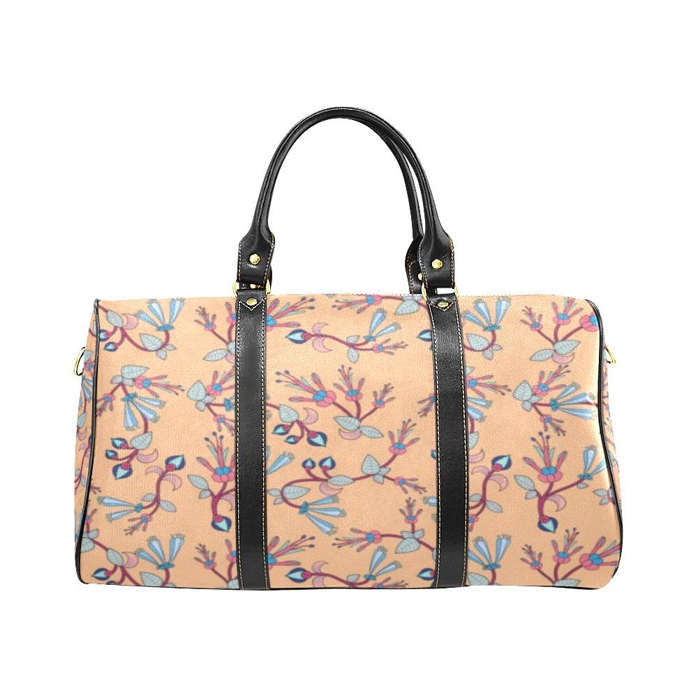 Swift Floral Peache New Waterproof Travel Bag/Small (Model 1639) bag e-joyer
