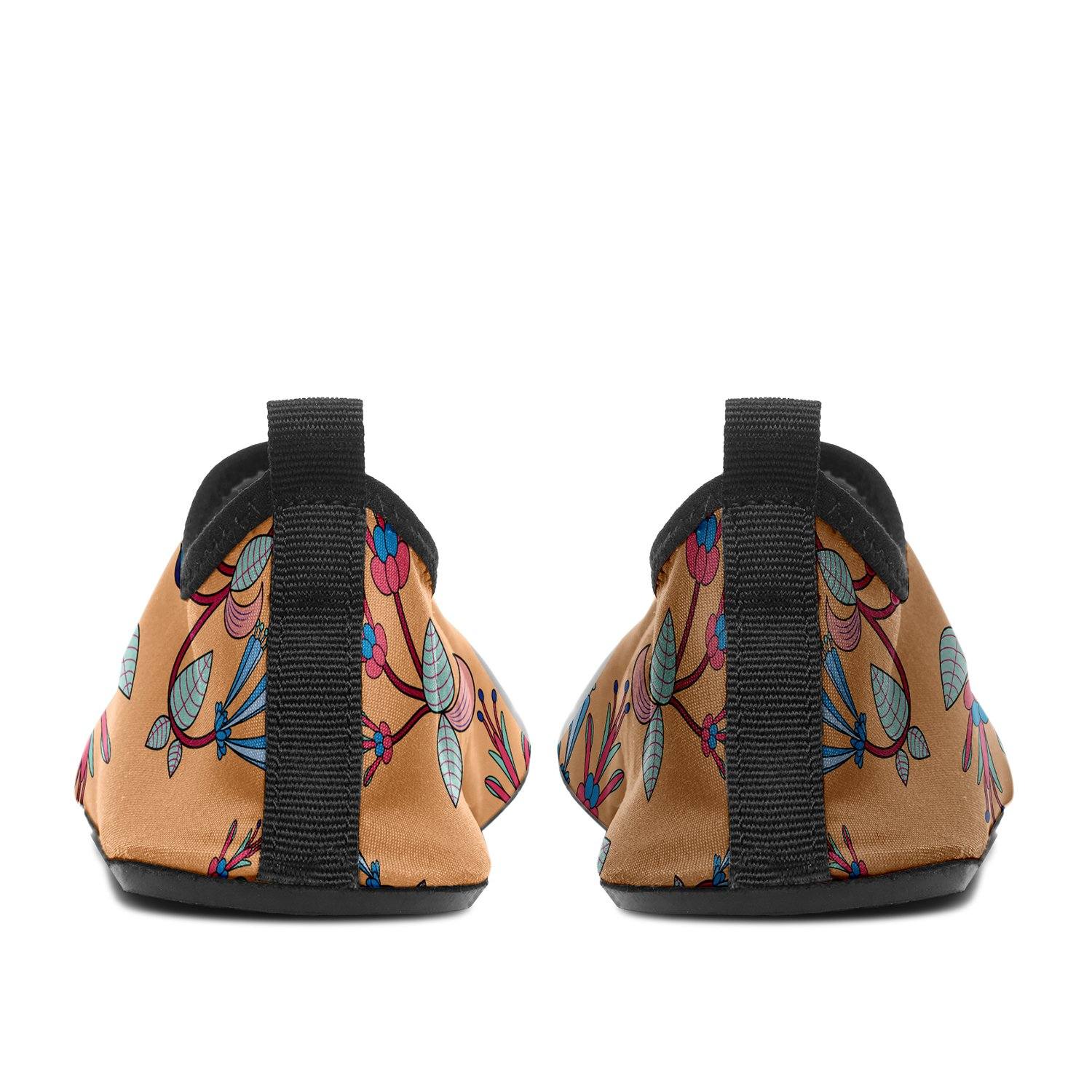 Swift Floral Peache Sockamoccs Slip On Shoes Herman