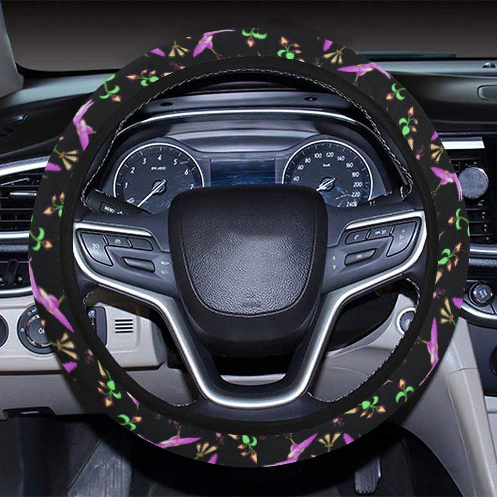 Swift Noir Steering Wheel Cover with Elastic Edge Steering Wheel Cover with Elastic Edge e-joyer