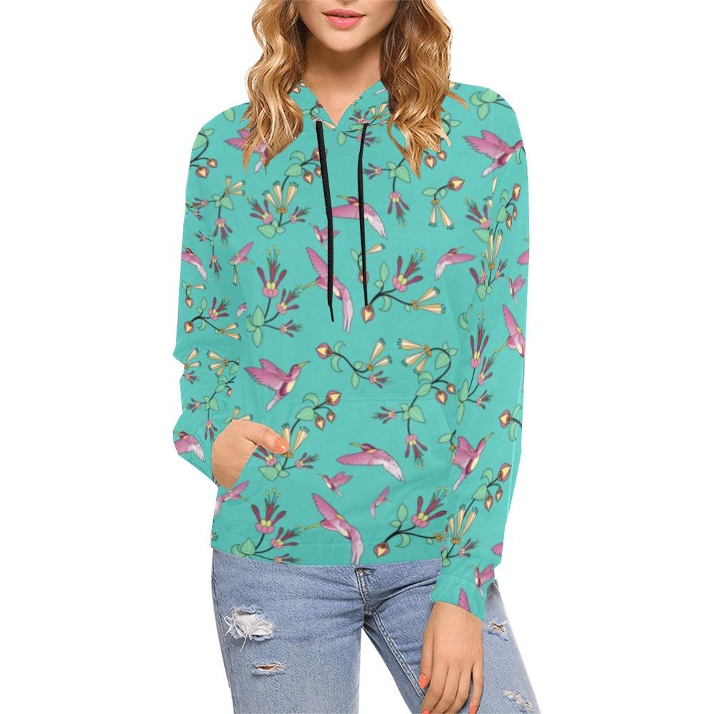 Swift Pastel All Over Print Hoodie for Women (USA Size) (Model H13) All Over Print Hoodie for Women (H13) e-joyer