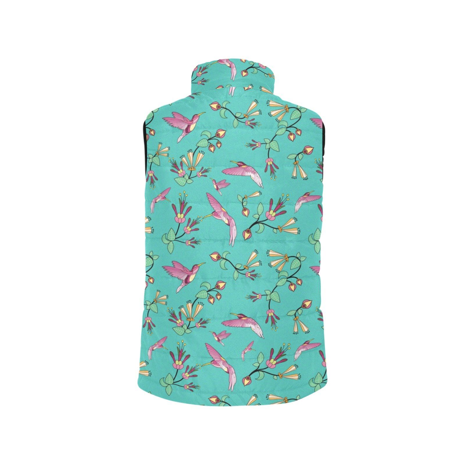 Swift Pastel Women's Padded Vest Jacket (Model H44) Women's Padded Vest Jacket (H44) e-joyer