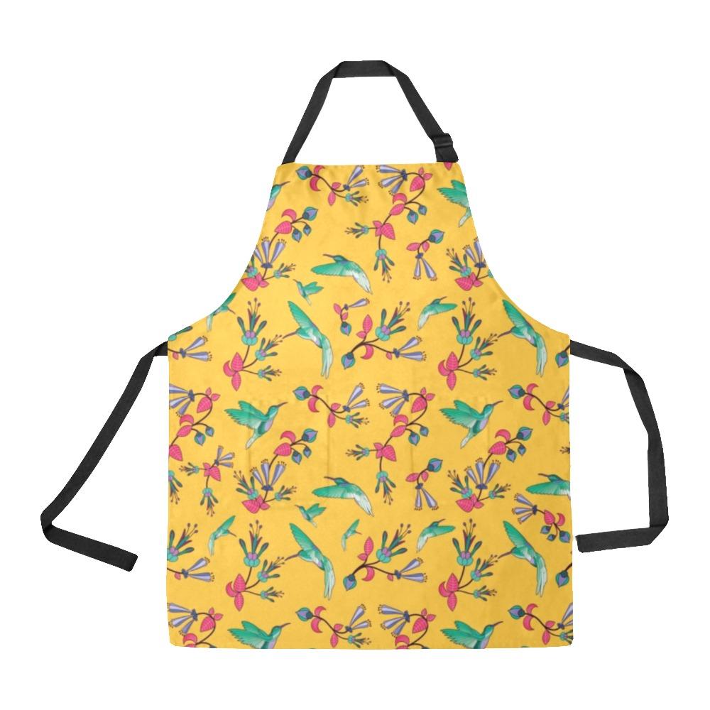 Swift Pastel Yellow All Over Print Apron All Over Print Apron e-joyer