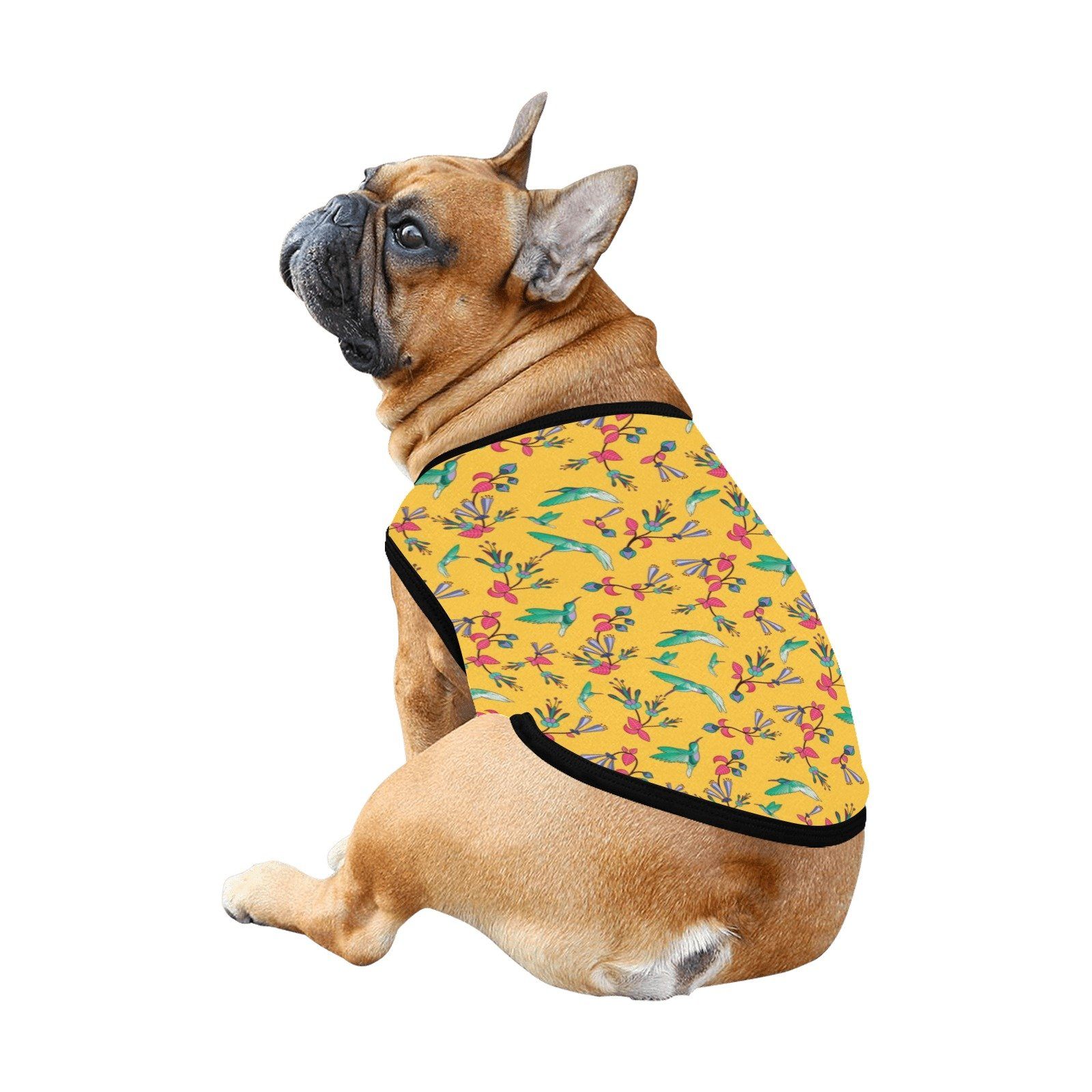 Swift Pastel Yellow All Over Print Pet Tank Top Pet Tank Top e-joyer