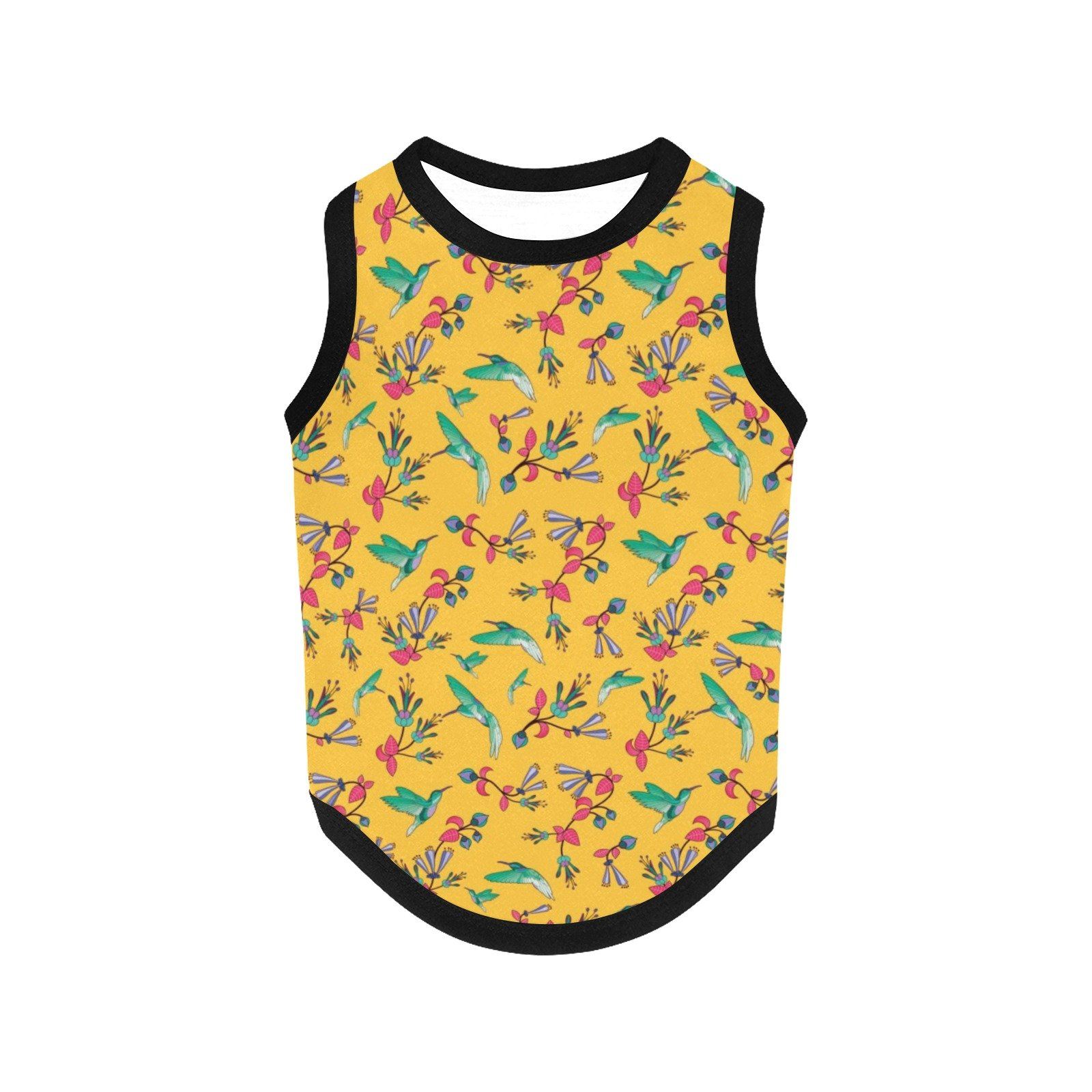 Swift Pastel Yellow All Over Print Pet Tank Top Pet Tank Top e-joyer
