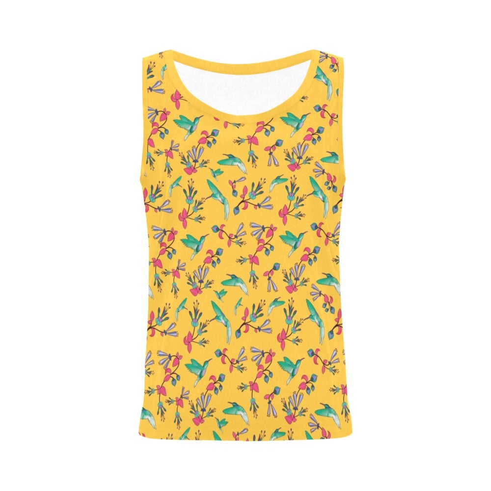 Swift Pastel Yellow All Over Print Tank Top for Women (Model T43) All Over Print Tank Top for Women (T43) e-joyer