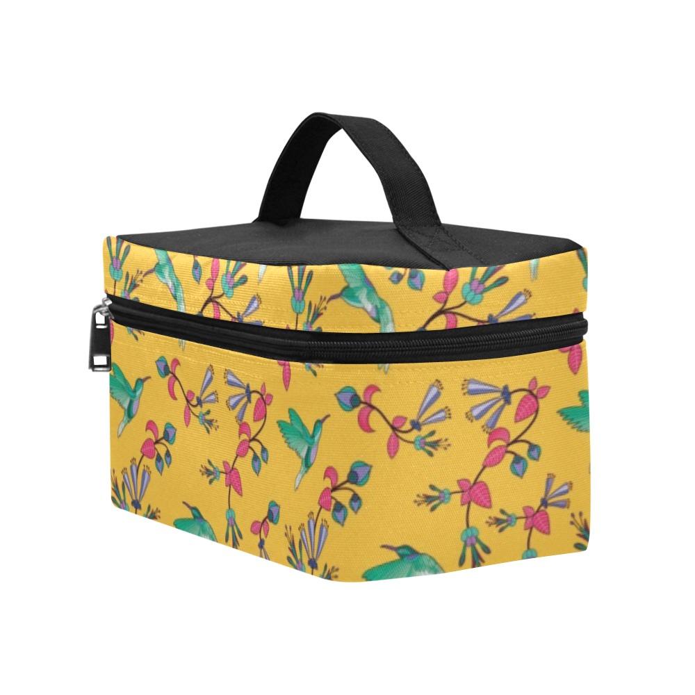 Swift Pastel Yellow Cosmetic Bag/Large (Model 1658) bag e-joyer