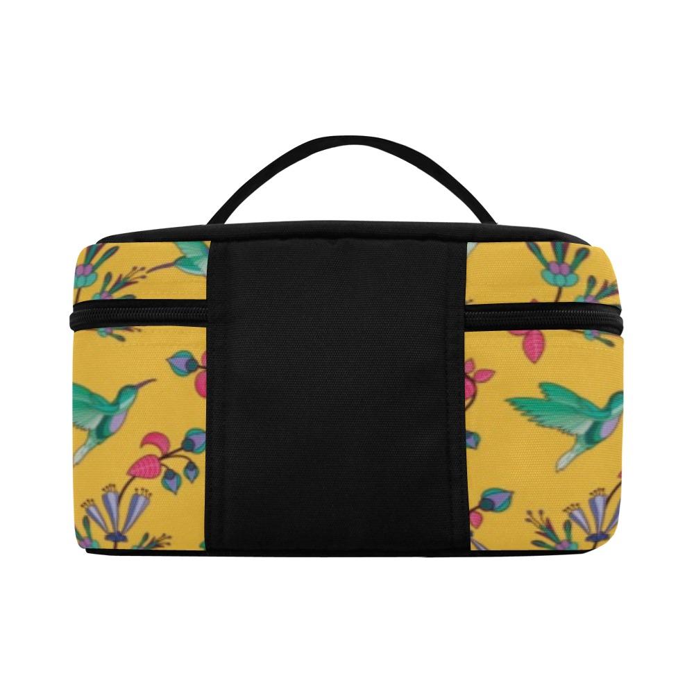 Swift Pastel Yellow Cosmetic Bag/Large (Model 1658) bag e-joyer