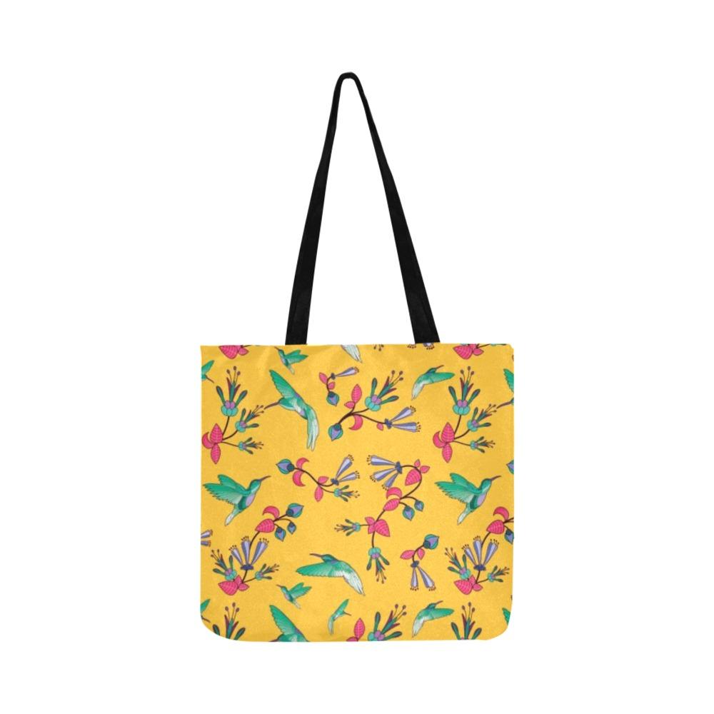 Swift Pastel Yellow Reusable Shopping Bag Model 1660 (Two sides) Shopping Tote Bag (1660) e-joyer