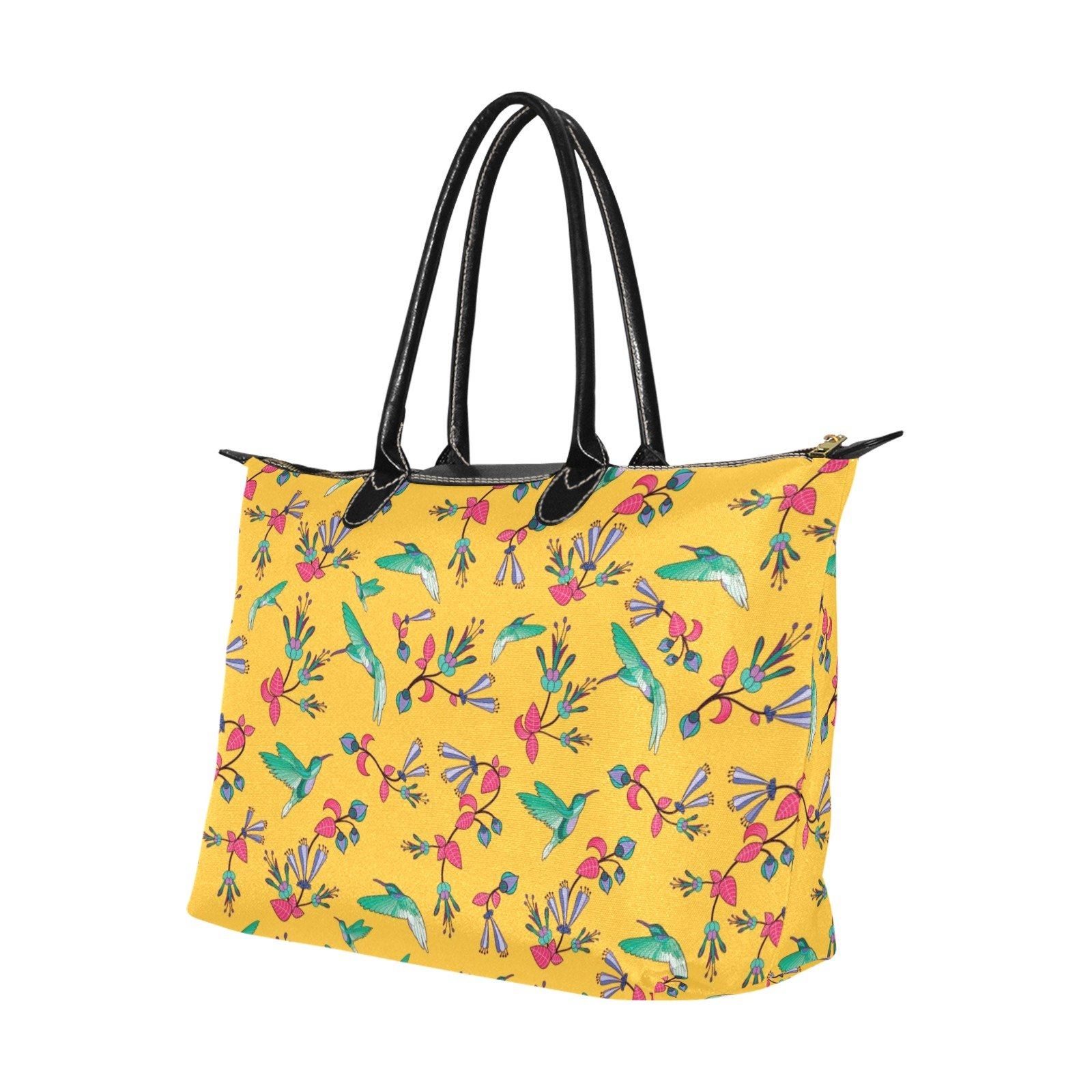 Swift Pastel Yellow Single-Shoulder Lady Handbag (Model 1714) bag e-joyer