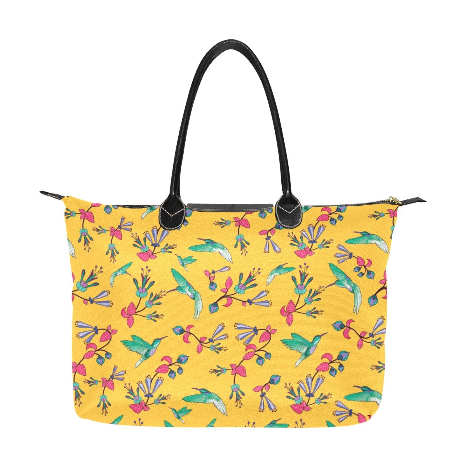 Swift Pastel Yellow Single-Shoulder Lady Handbag (Model 1714) bag e-joyer
