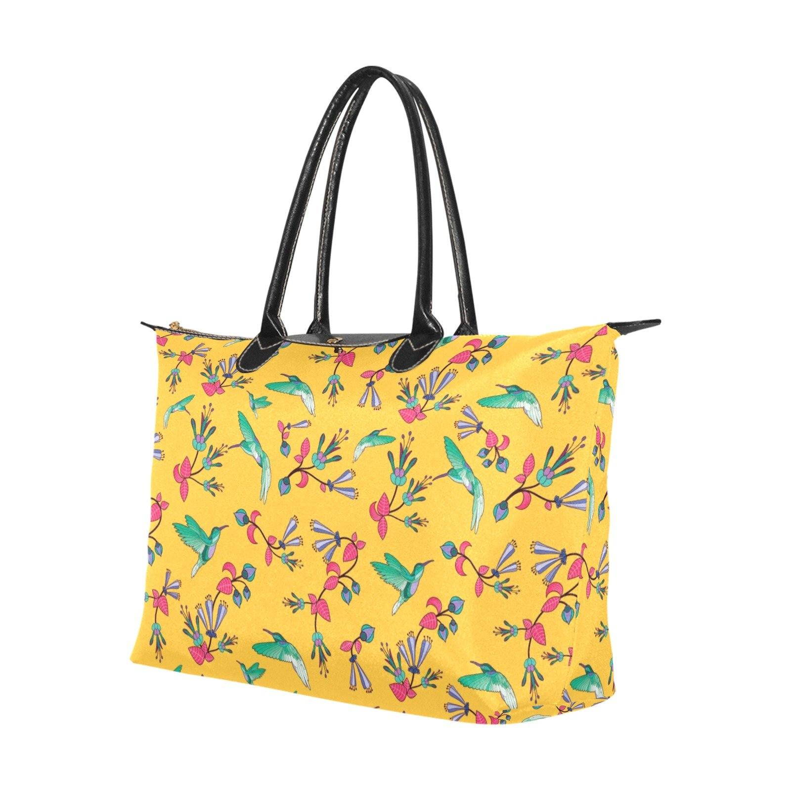 Swift Pastel Yellow Single-Shoulder Lady Handbag (Model 1714) bag e-joyer