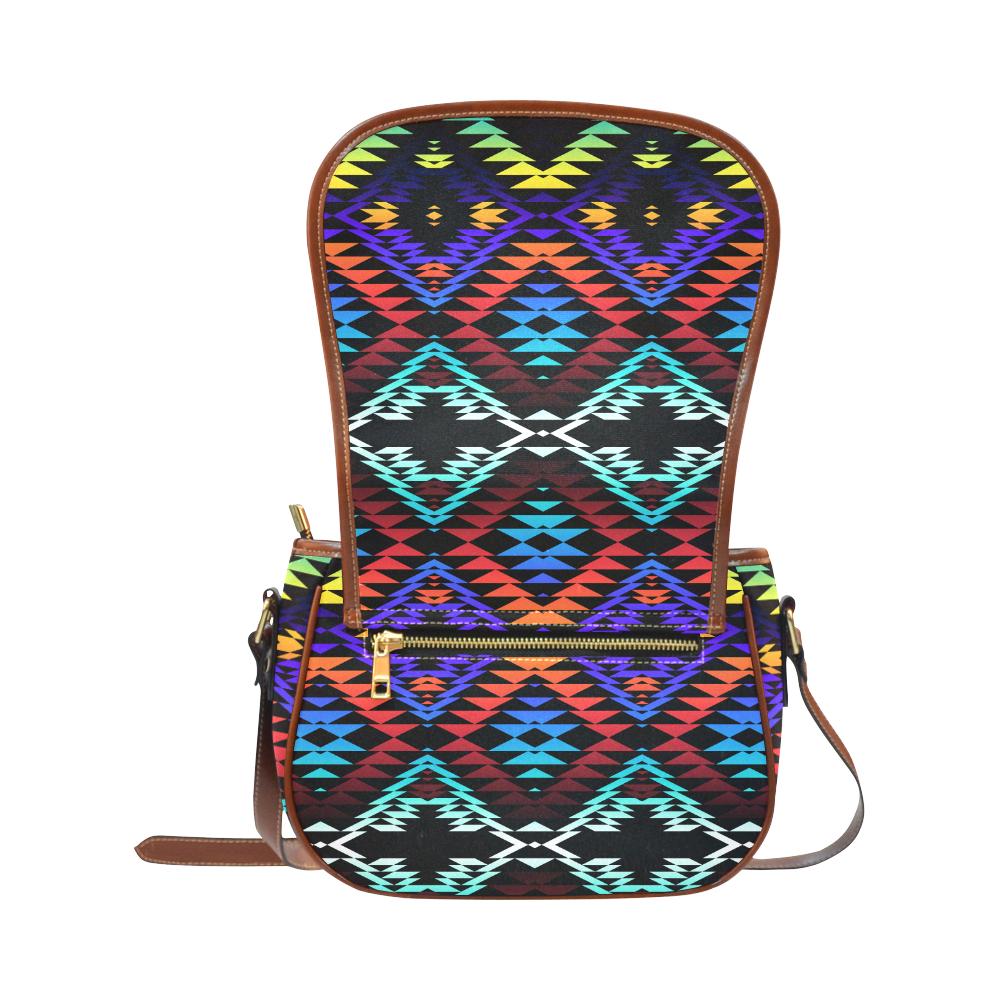 Taos Morning and Midnight Saddle Bag/Small (Model 1649) Full Customization Saddle Bag/Small (Full Customization) e-joyer