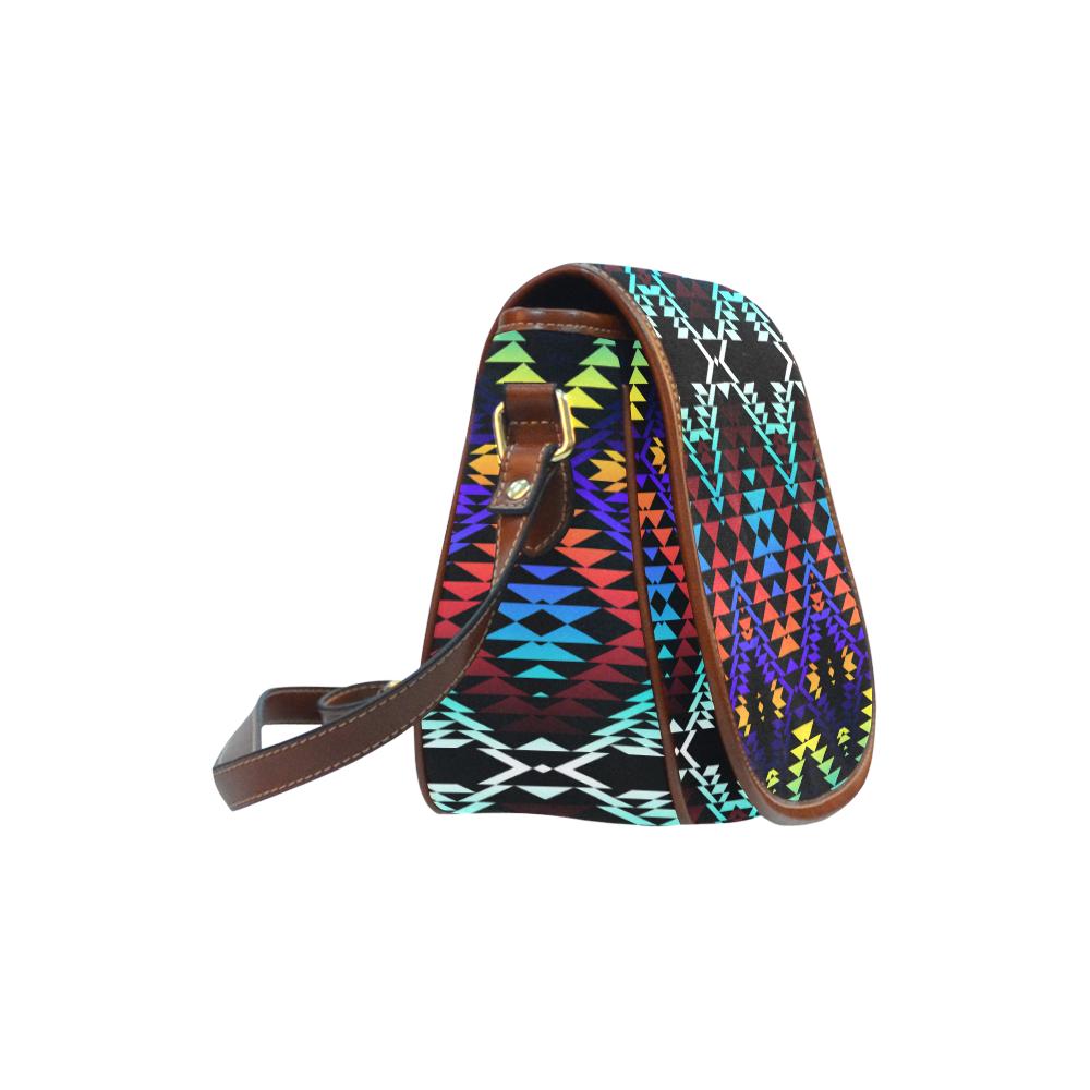 Taos Morning and Midnight Saddle Bag/Small (Model 1649) Full Customization Saddle Bag/Small (Full Customization) e-joyer