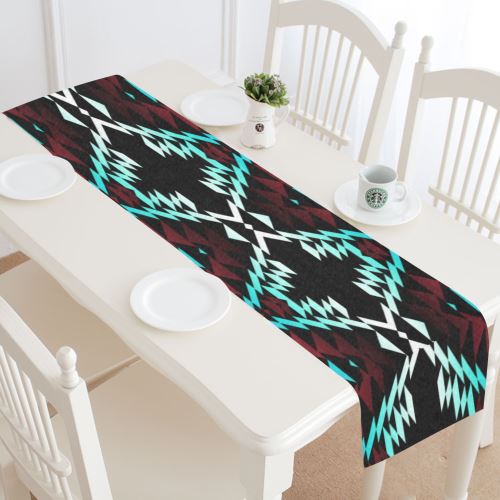 Taos Morning and Midnight Table Runner 16x72 inch Table Runner 16x72 inch e-joyer
