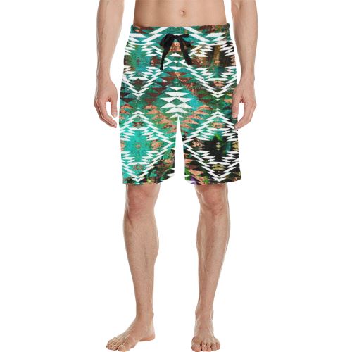 Taos Nature Men's All Over Print Casual Shorts (Model L23) Men's Casual Shorts (L23) e-joyer