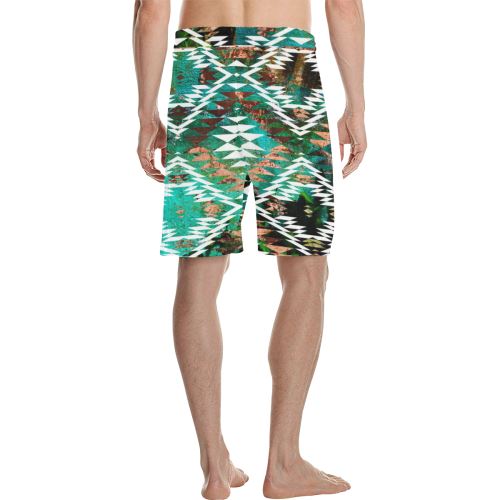Taos Nature Men's All Over Print Casual Shorts (Model L23) Men's Casual Shorts (L23) e-joyer
