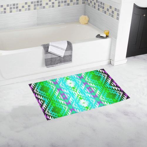 Taos Powwow 120 Bath Rug 16''x 28'' Bath Rug 16''x 28'' e-joyer