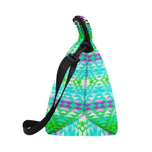 Taos Powwow 120 Neoprene Lunch Bag/Large (Model 1669) Neoprene Lunch Bag/Large (1669) e-joyer