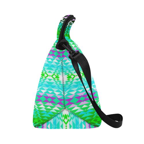 Taos Powwow 120 Neoprene Lunch Bag/Large (Model 1669) Neoprene Lunch Bag/Large (1669) e-joyer