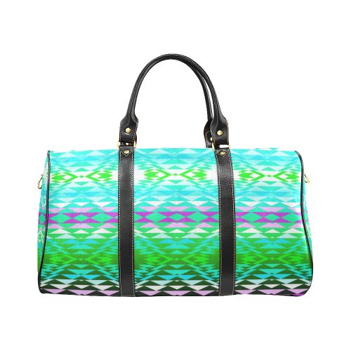 Taos Powwow 120 New Waterproof Travel Bag/Small (Model 1639) Waterproof Travel Bags (1639) e-joyer