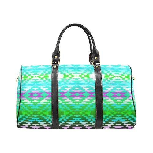 Taos Powwow 120 New Waterproof Travel Bag/Small (Model 1639) Waterproof Travel Bags (1639) e-joyer
