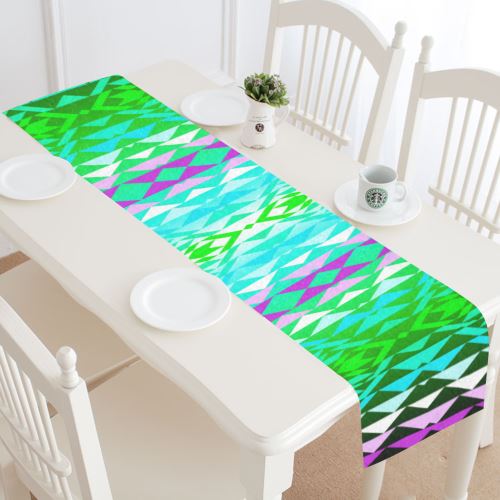 Taos Powwow 120 Table Runner 16x72 inch Table Runner 16x72 inch e-joyer