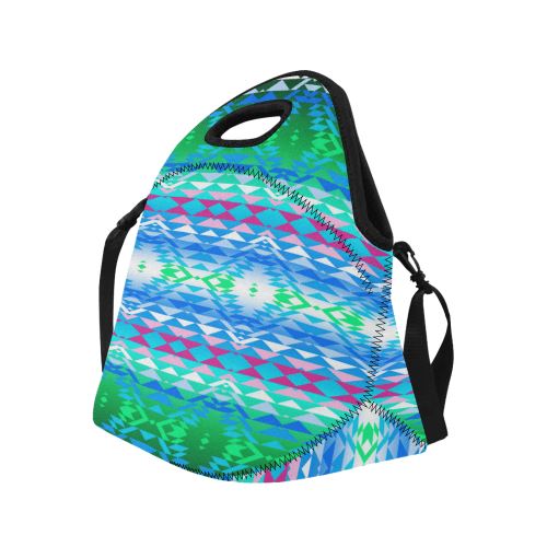 Taos Powwow 150 Neoprene Lunch Bag/Large (Model 1669) Neoprene Lunch Bag/Large (1669) e-joyer
