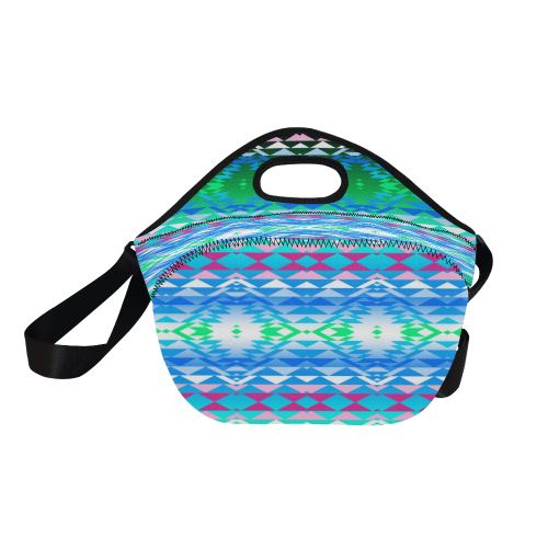 Taos Powwow 150 Neoprene Lunch Bag/Large (Model 1669) Neoprene Lunch Bag/Large (1669) e-joyer