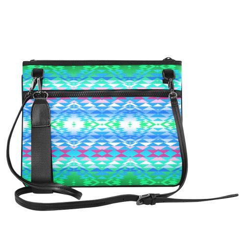 Taos Powwow 150 Slim Clutch Bag (Model 1668) Slim Clutch Bags (1668) e-joyer