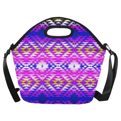 Taos Powwow 240 Neoprene Lunch Bag/Large (Model 1669) Neoprene Lunch Bag/Large (1669) e-joyer