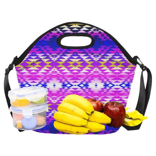 Taos Powwow 240 Neoprene Lunch Bag/Large (Model 1669) Neoprene Lunch Bag/Large (1669) e-joyer