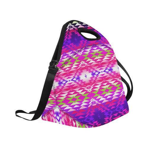 Taos Powwow 270 Neoprene Lunch Bag/Large (Model 1669) Neoprene Lunch Bag/Large (1669) e-joyer