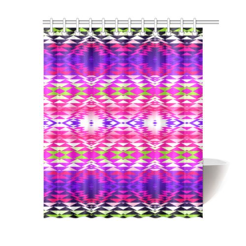 Taos Powwow 270 Shower Curtain 60"x72" Shower Curtain 60"x72" e-joyer