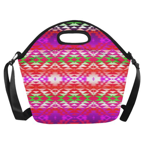 Taos Powwow 300 Neoprene Lunch Bag/Large (Model 1669) Neoprene Lunch Bag/Large (1669) e-joyer