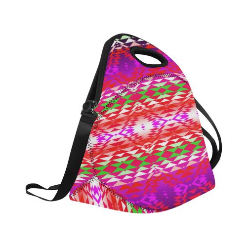 Taos Powwow 300 Neoprene Lunch Bag/Large (Model 1669) Neoprene Lunch Bag/Large (1669) e-joyer