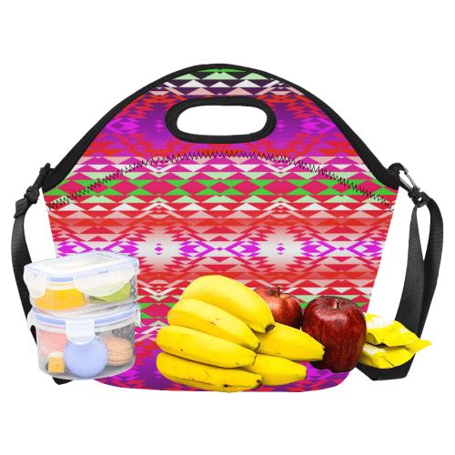 Taos Powwow 300 Neoprene Lunch Bag/Large (Model 1669) Neoprene Lunch Bag/Large (1669) e-joyer