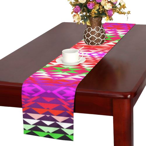 Taos Powwow 300 Table Runner 16x72 inch Table Runner 16x72 inch e-joyer