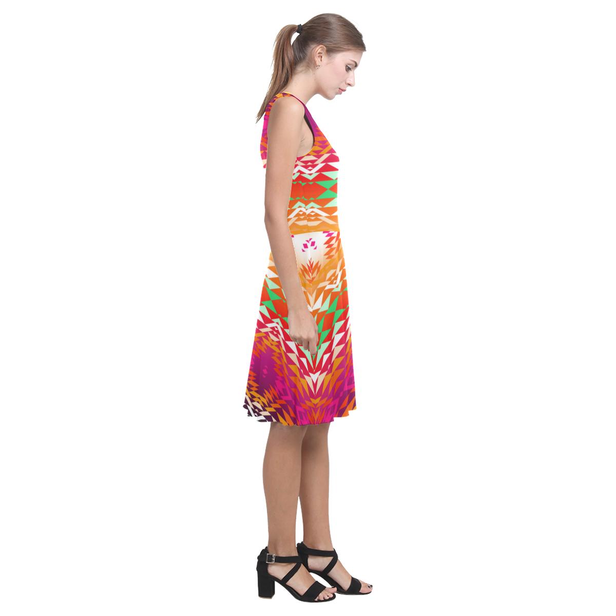 Taos Powwow 330 Atalanta Casual Sundress(Model D04) Atalanta Sundress (D04) e-joyer